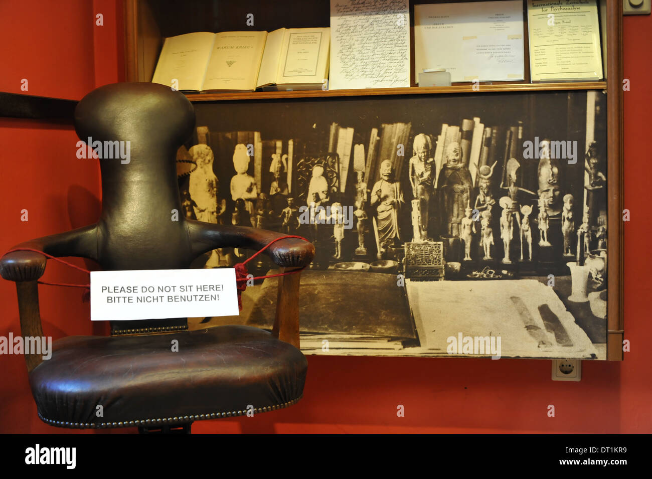 Sigmund-Freud-Museum, Wien, Österreich. Stockfoto