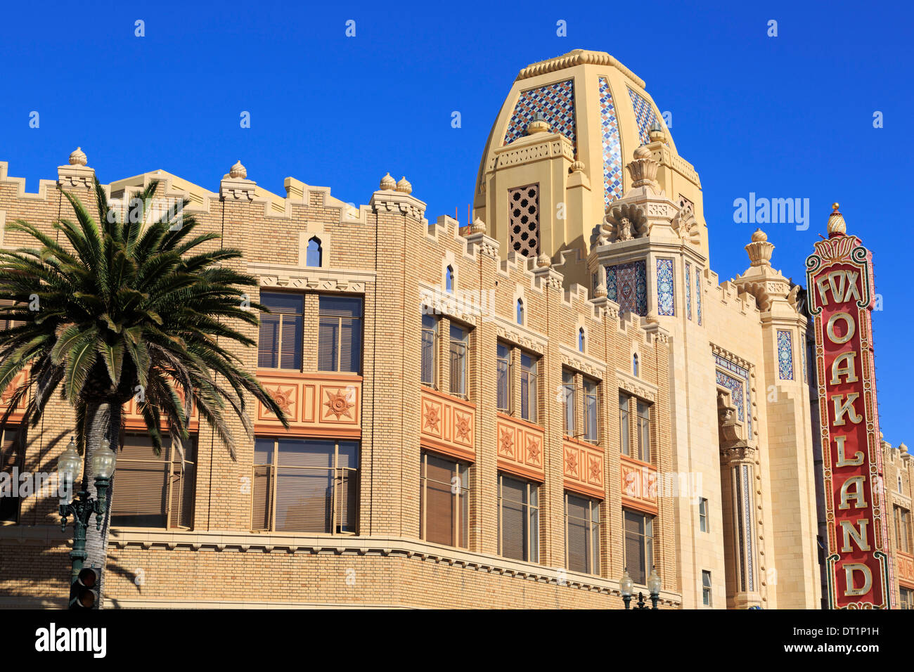 Historische Fox Theatre, Oakland, California, Vereinigte Staaten von Amerika, Nordamerika Stockfoto