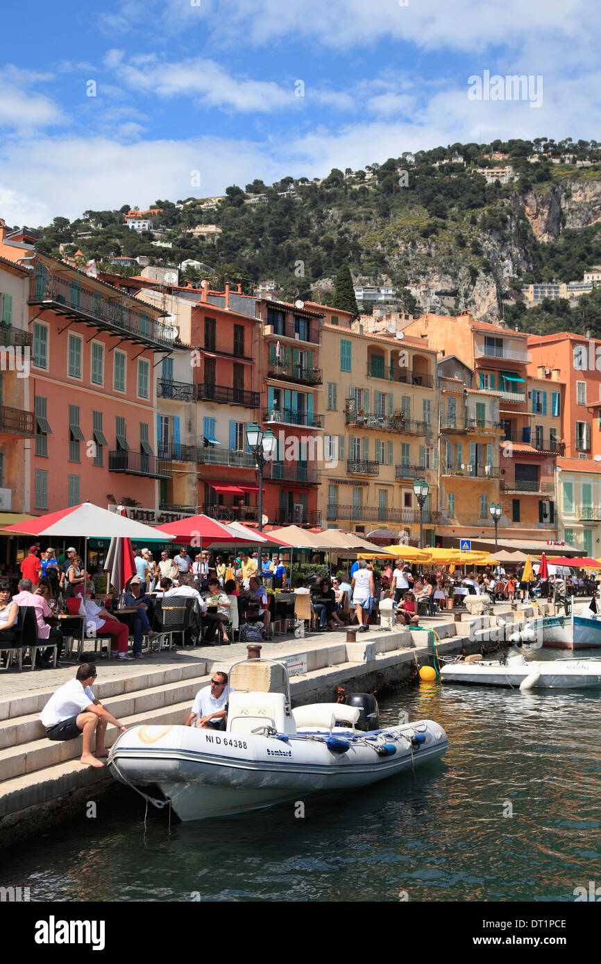 Villefranche Sur Mer, Cote D ' Azur, französische Riviera, Alpes Maritimes, Provence, Frankreich, Mittelmeer, Europa Stockfoto