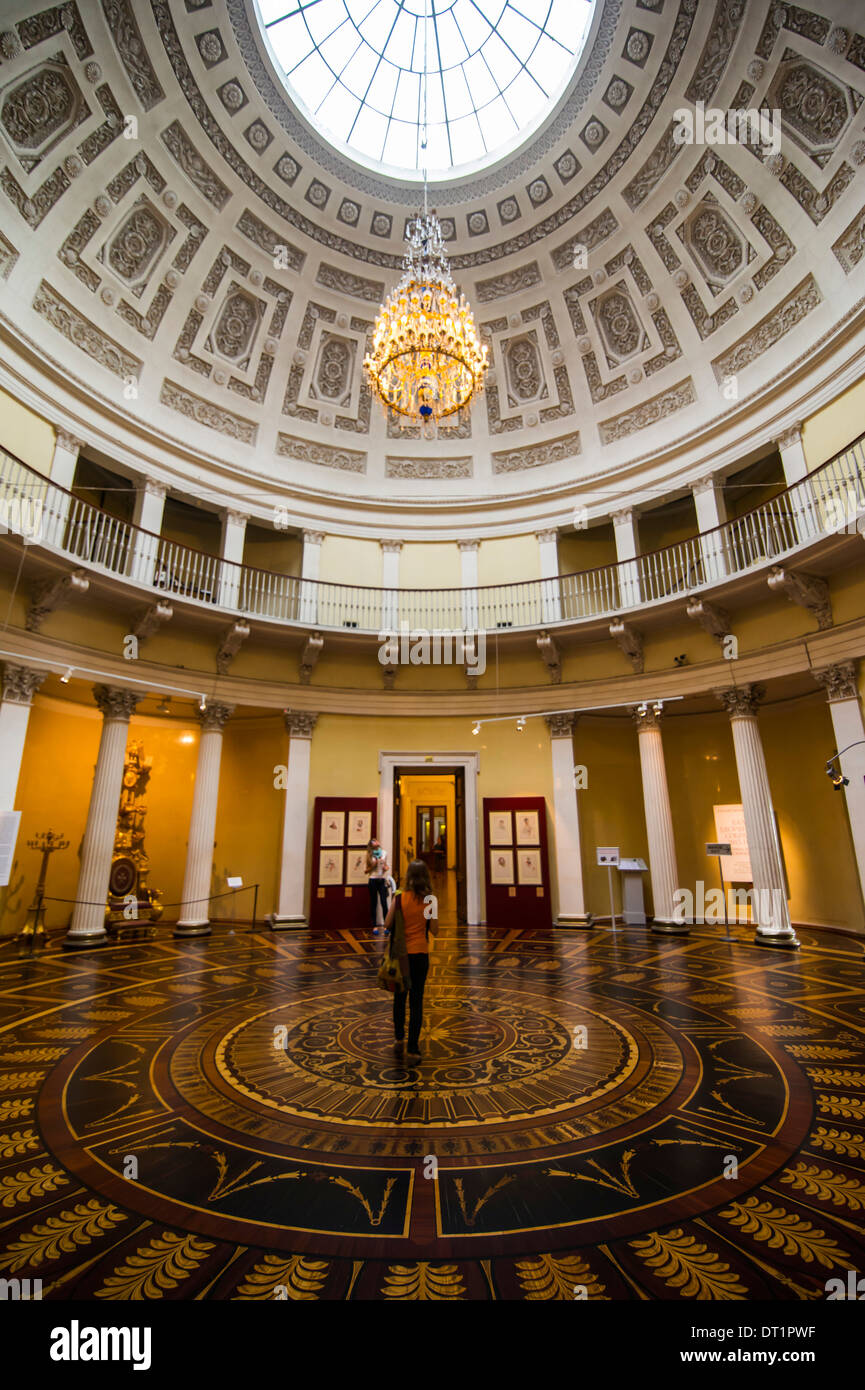 Im Inneren der Eremitage (Winterpalast), UNESCO-Weltkulturerbe, St.Petersburg, Russland, Europa Stockfoto