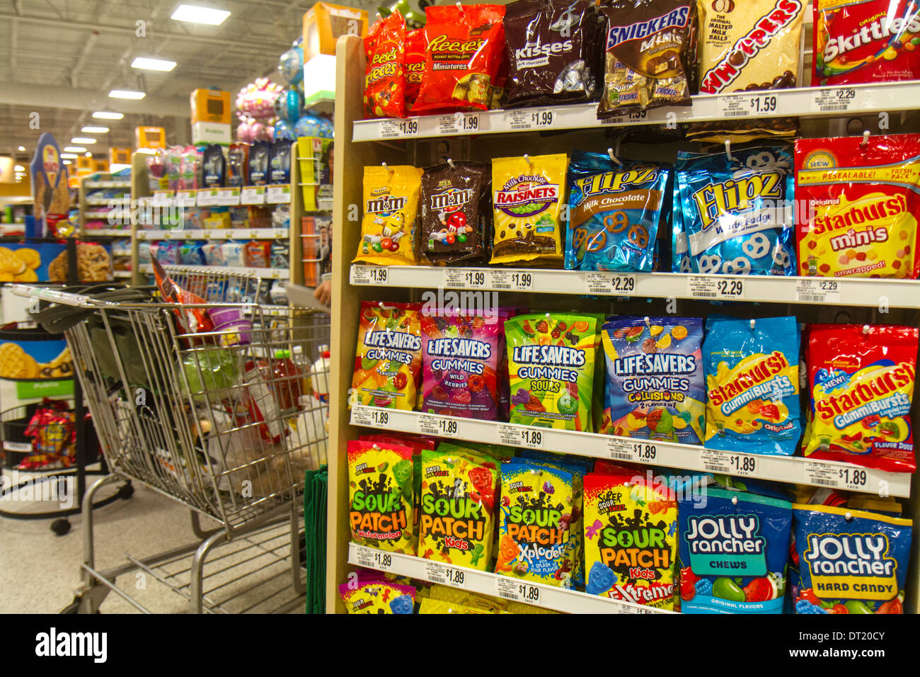 Naples Florida Publix Supermarkt Supermarkt Lebensmittel Aufsteller