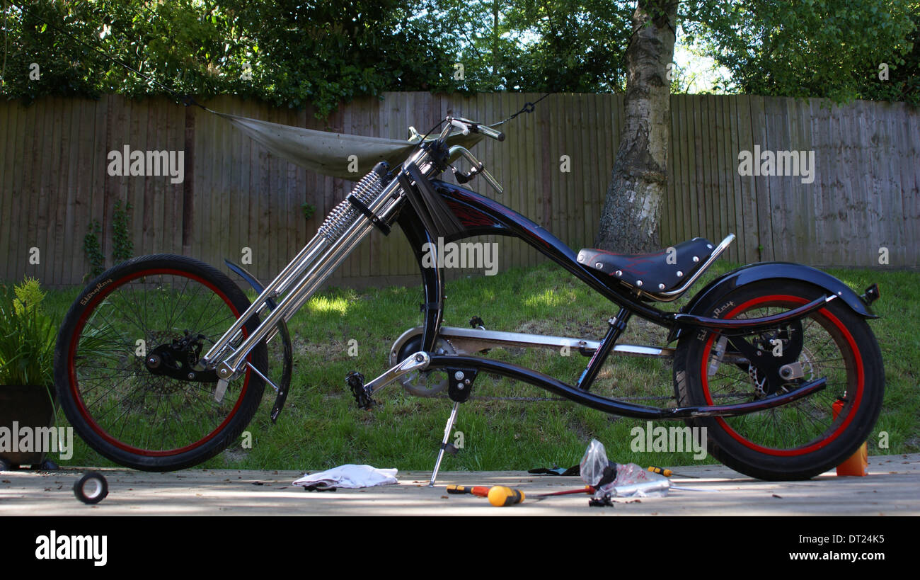 Schwinn Stingray Spoiler Chopper Fahrrad Stockfotografie - Alamy