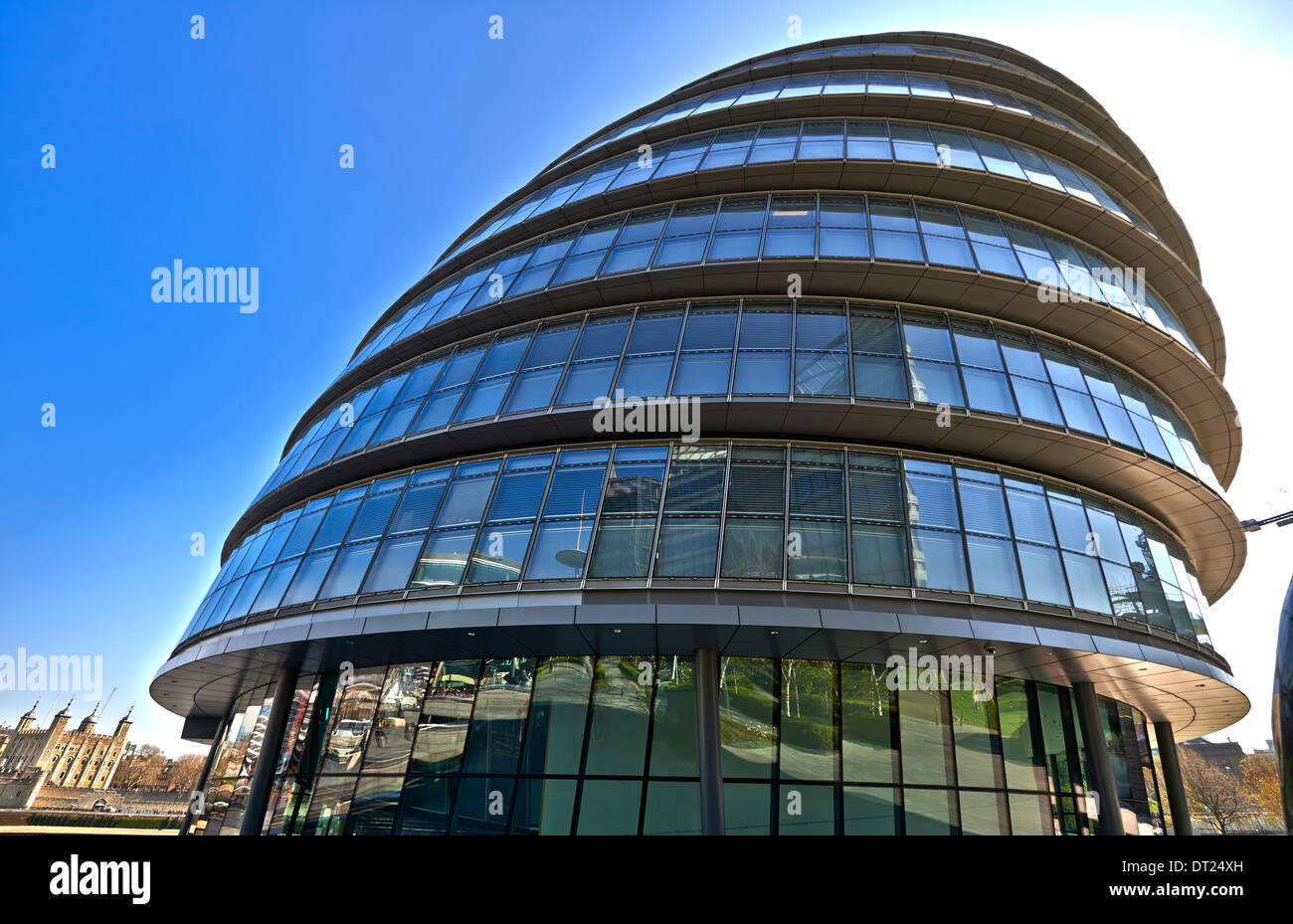 Rathaus ist der Sitz der größere London Authority (GLA), des Mayor of London und die London Assembly besteht Stockfoto