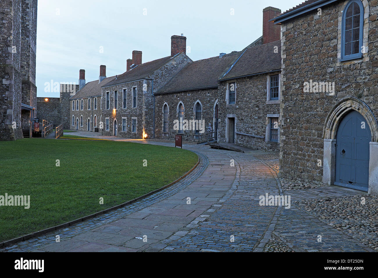 Nr. 5 halten Hof, Kernburg, Zentrum Museum von der Prinzessin von Wales Royal Regiment Stockfoto