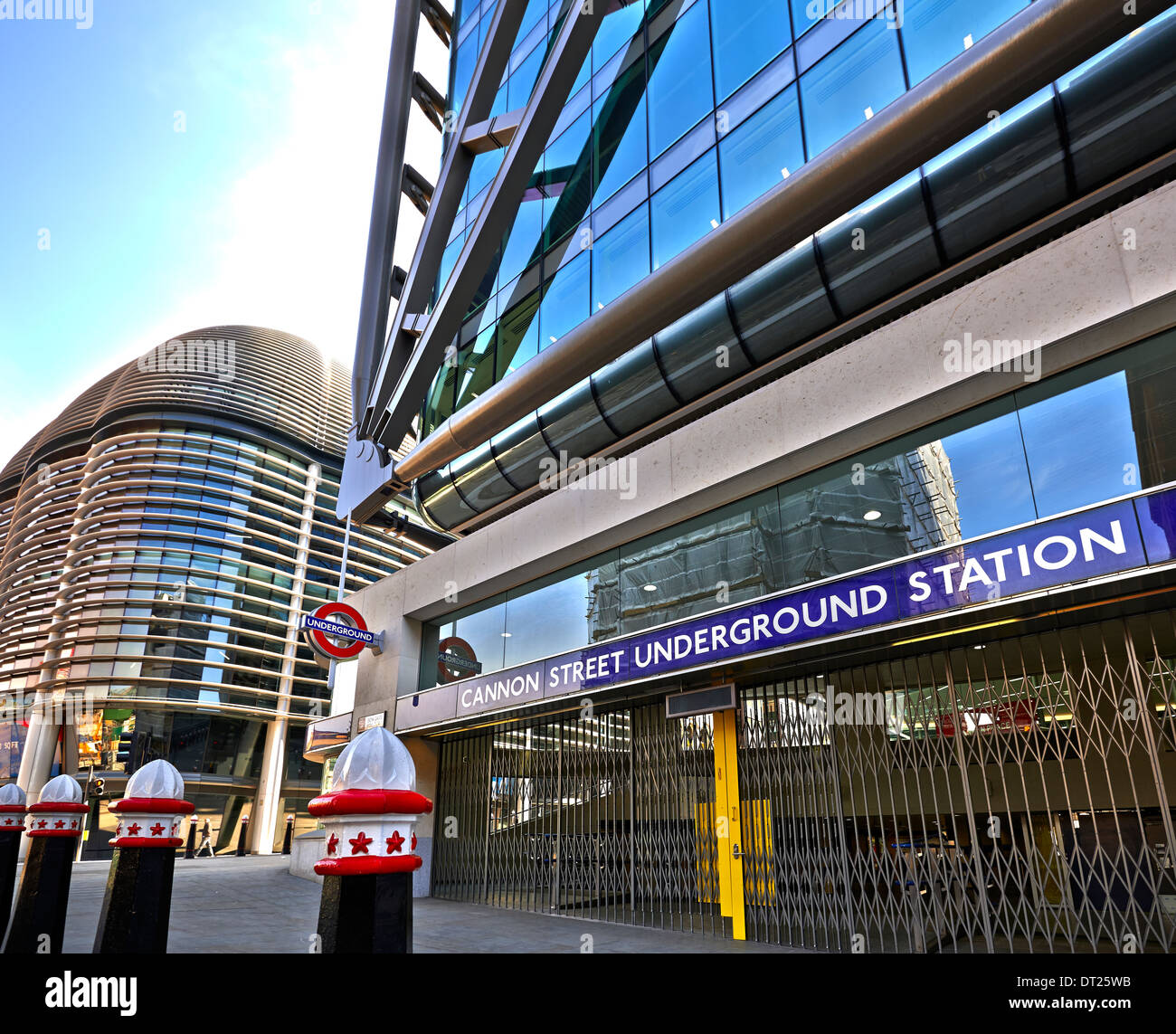 Cannon Street Station, auch bekannt als London Cannon Street oder einfach Cannon Street Stockfoto