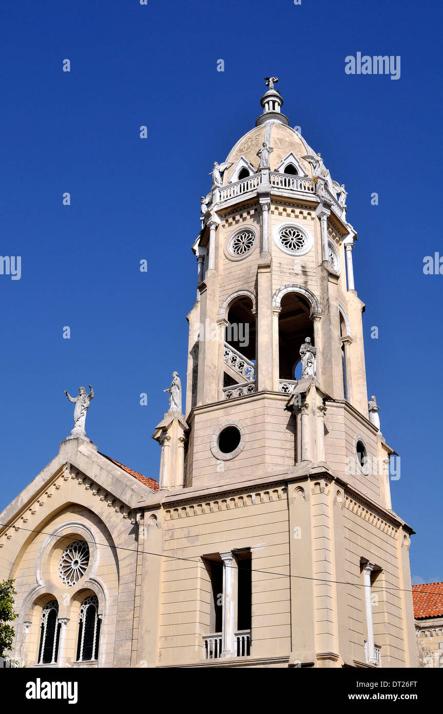San Francisco de Asís Kirche San Felipe-Panama City-Panama Stockfoto