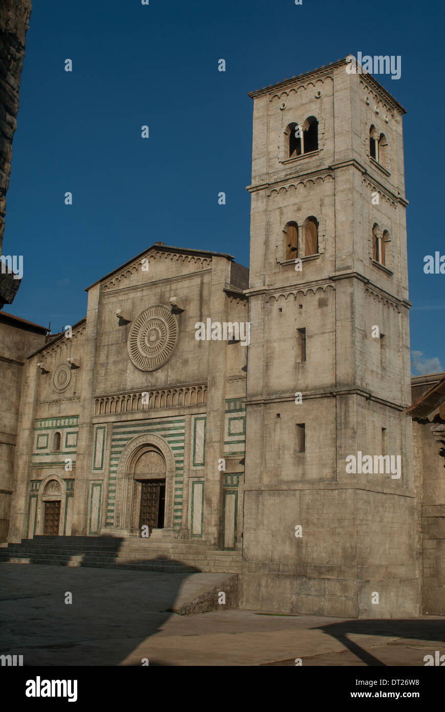 Assisi Kirche mittelalterliche gesetzt Rom Italien Stockfoto