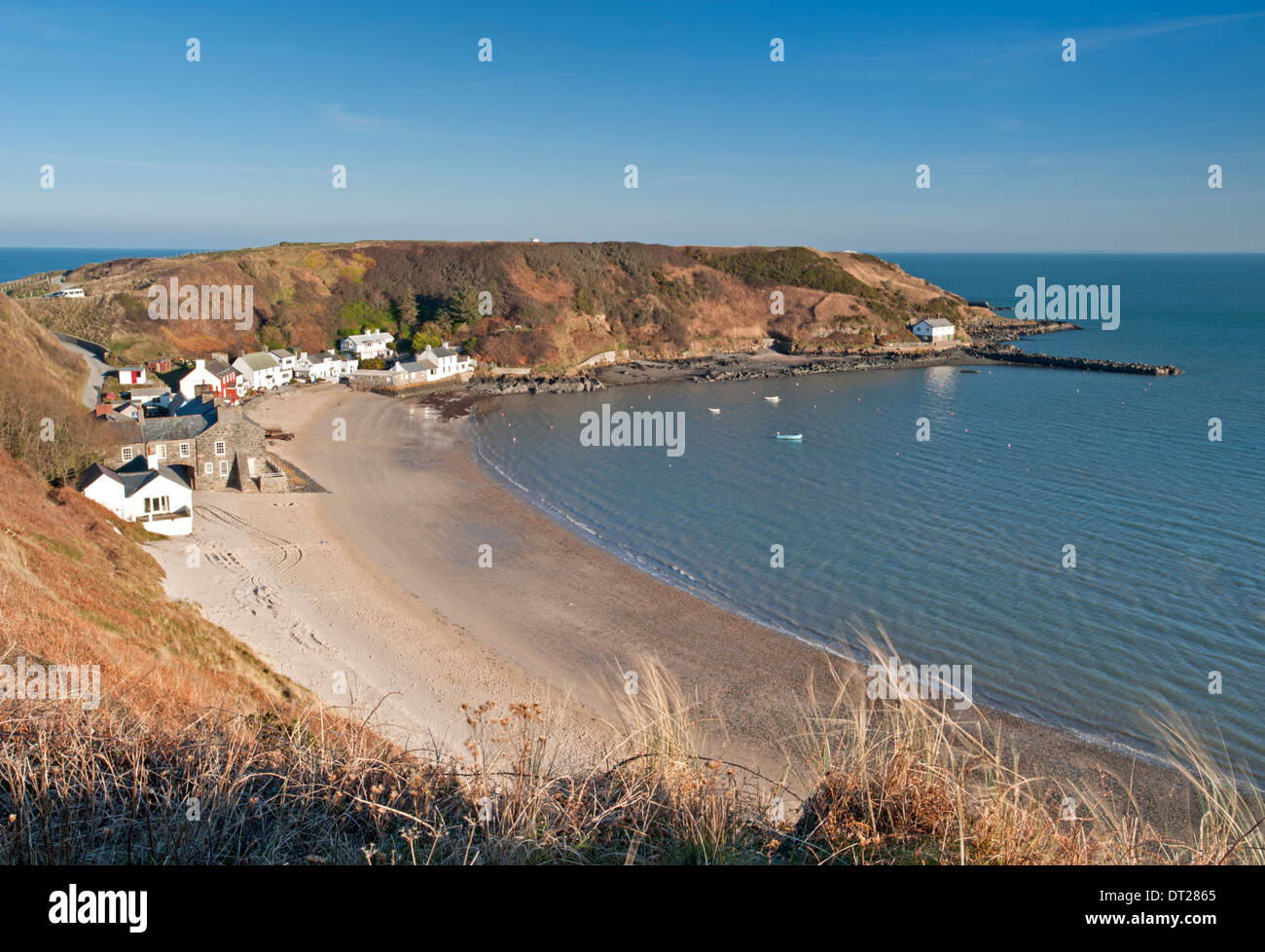 Porthdinllaen Strand, Nefyn, Halbinsel Lleyn, Gwynedd, Wales, Großbritannien Stockfoto