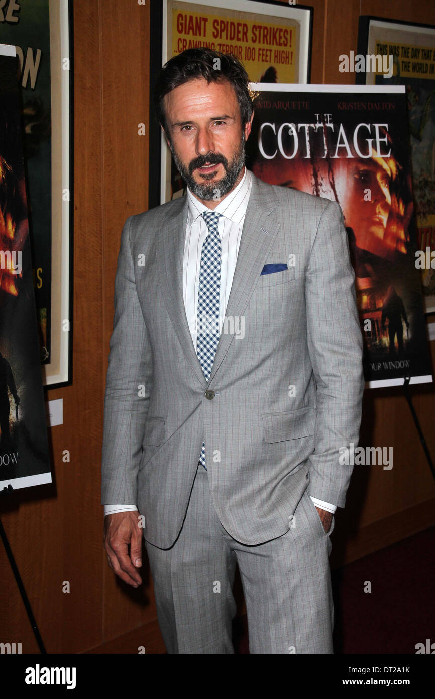 David Arquette in "Die Hütte" Premiere, Academy of Motion Picture Arts and Sciences, Beverly Hills, CA 28.09.12 Stockfoto