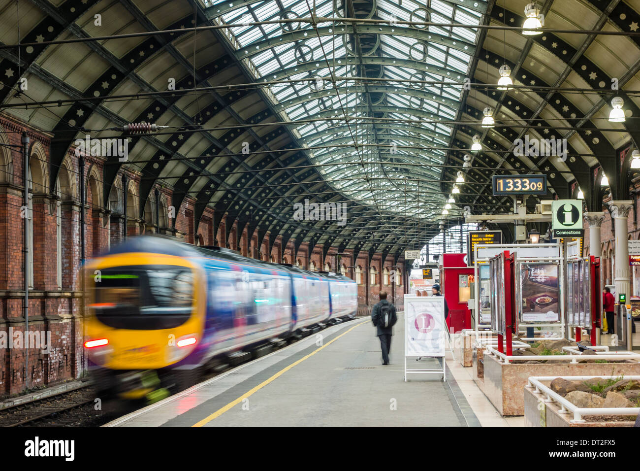 Darlington Railway Station, Darlington, County Durham, England, UK Stockfoto