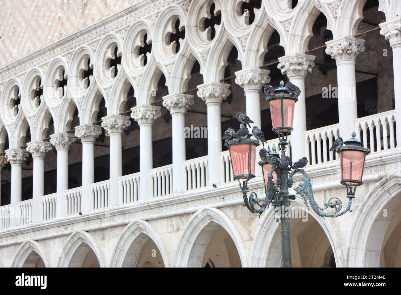 Palazzo Ducale (Dogenpalast), San Marco, Venedig, Italien. Stockfoto