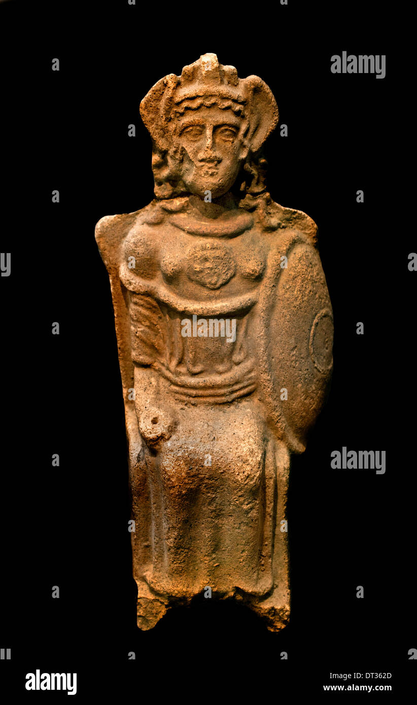 Göttin Aegis 400 BC etruskische Etrurien Italien Stockfoto