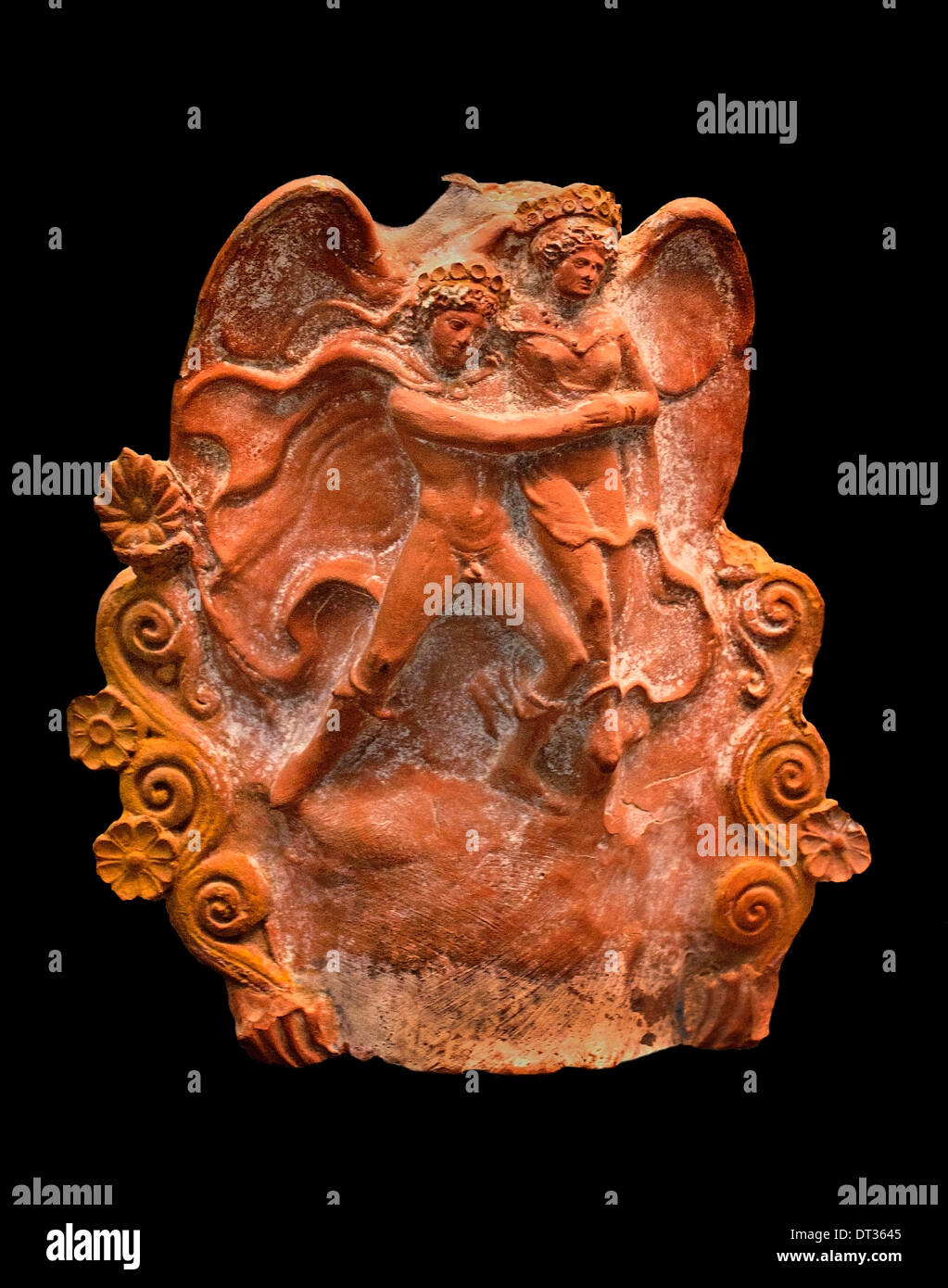 Entführte Mädchen 410 v. Chr. Keramik griechischen Griechenland Stockfoto
