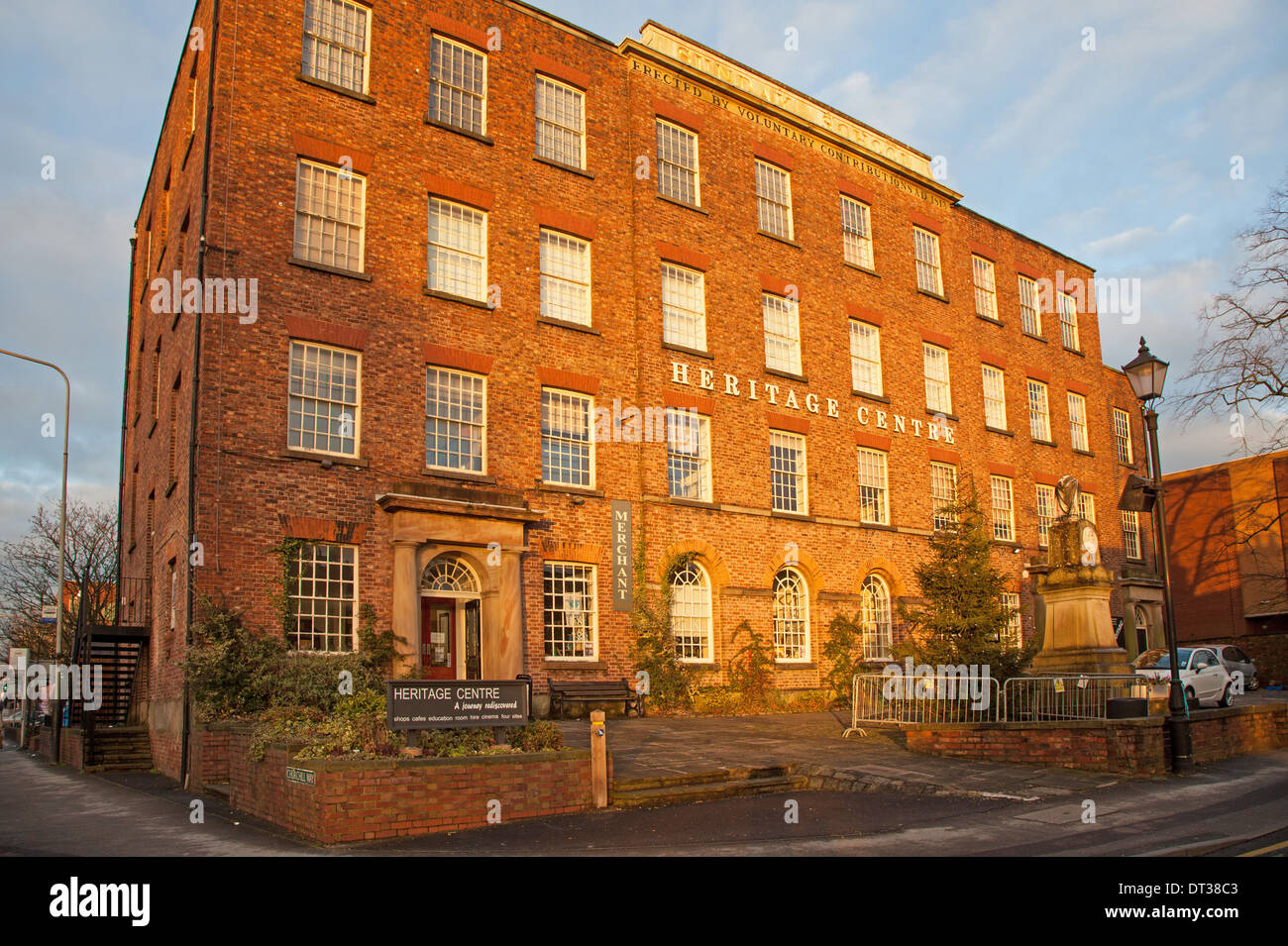 Die Heritage Centre, das Silk Museum, Macclesfield Cheshire England UK Stockfoto