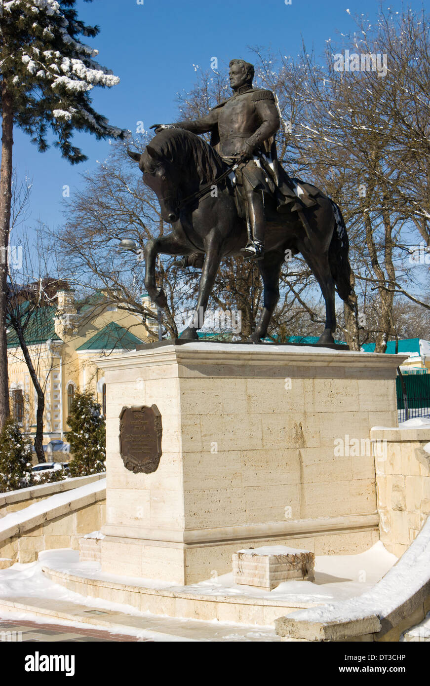 Denkmal des Oberbefehlshabers der russischen Armee auf dem Kaukasus Aleksej Jermolow (1777-1861) Stockfoto