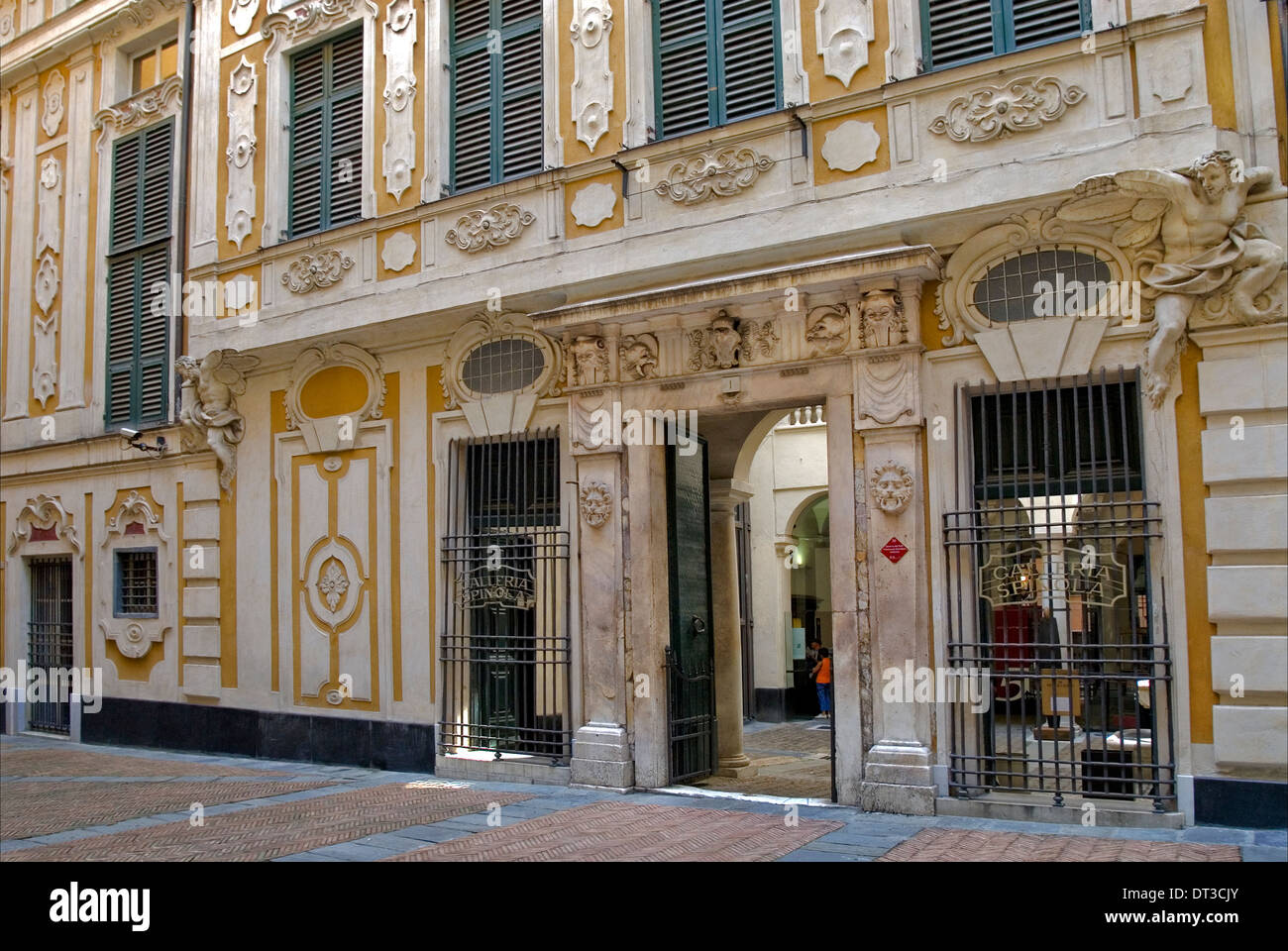 Galleria Nazionale di Palazzo Spinola in Genua, Nord-West-Italien. Stockfoto