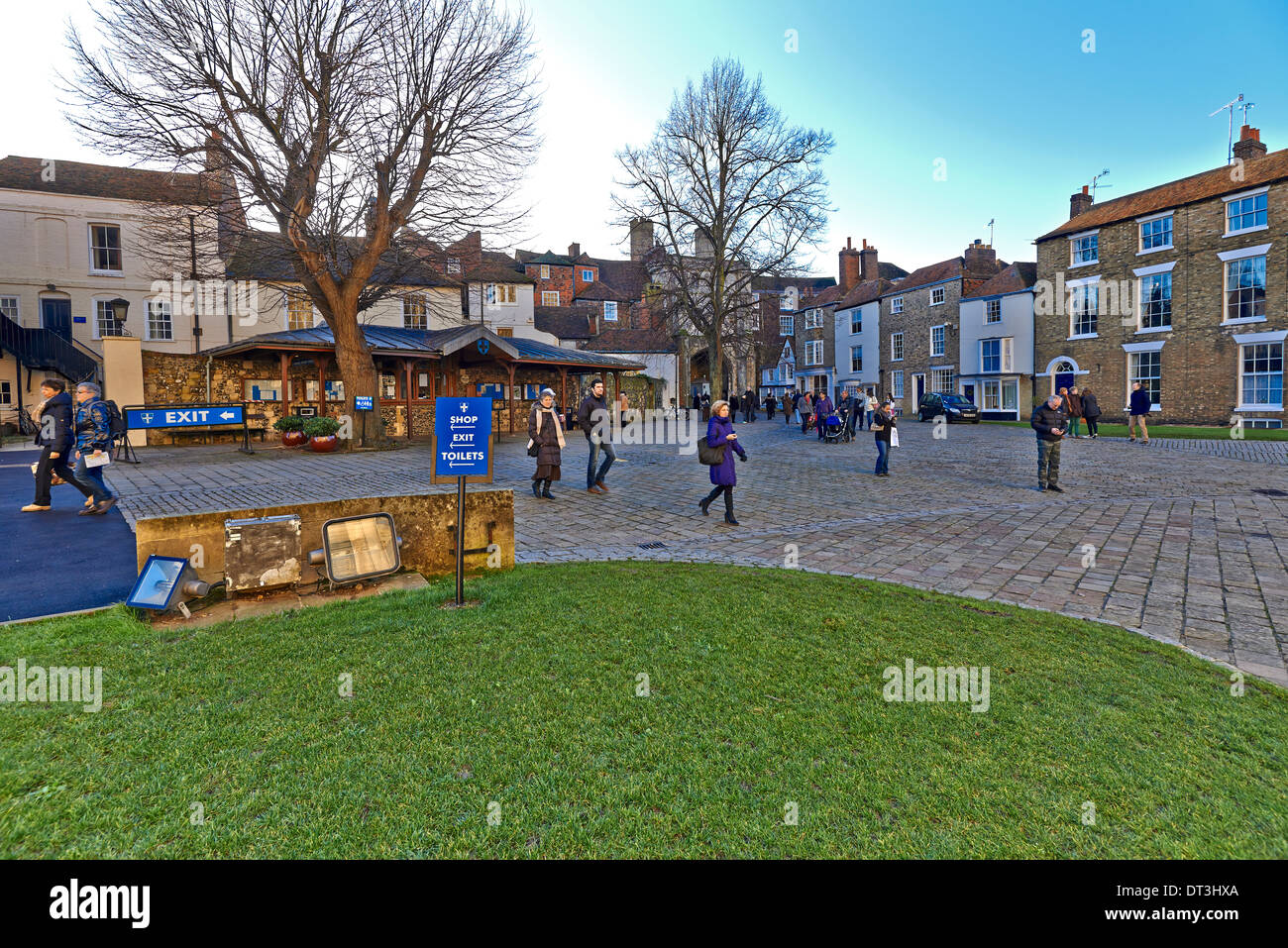 Canterbury Kathedrale in Canterbury, Kent, ist eines der ältesten und berühmtesten christlichen Bauwerke in England Stockfoto
