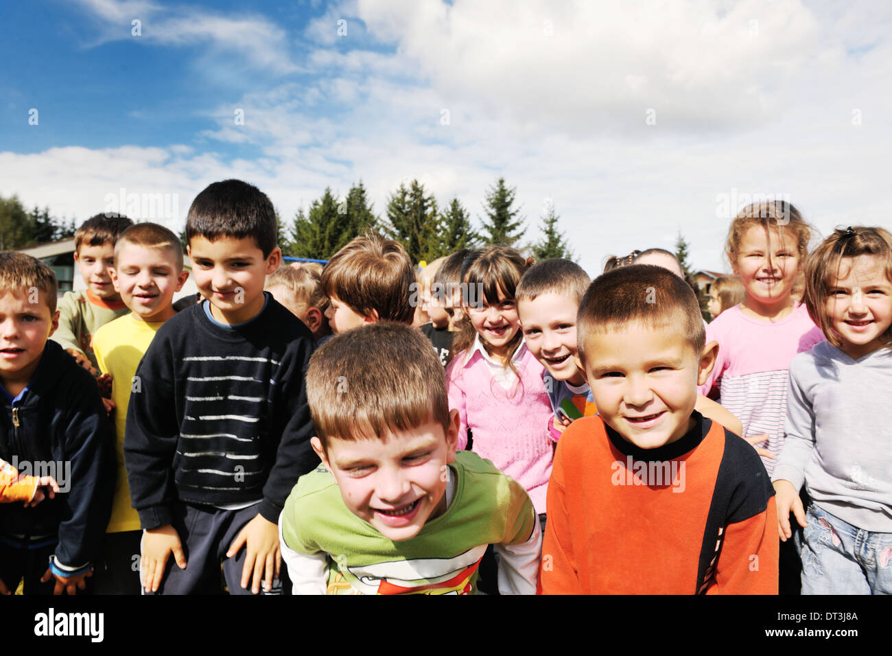 Kinder im Vorschulalter Stockfoto