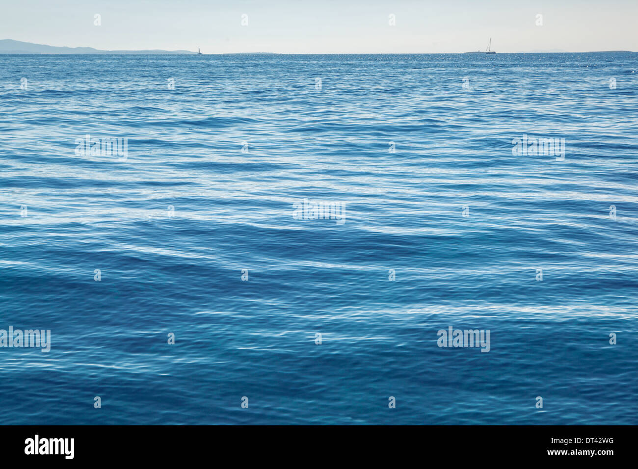 Hochauflösende blauen Meerwasser Stockfoto