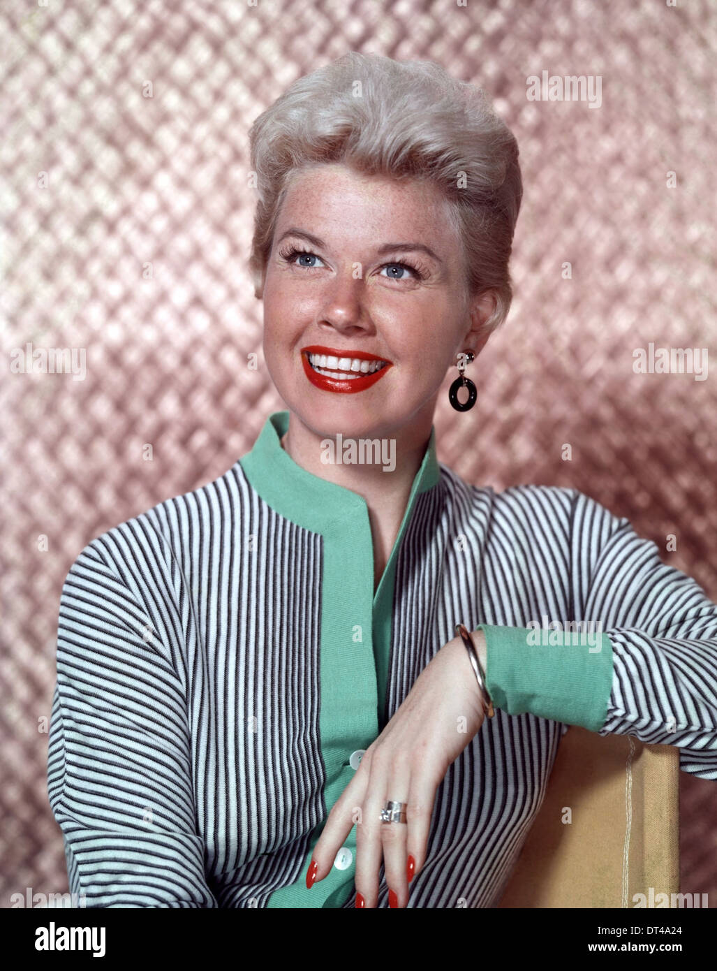 DORIS DAY amerikanische Sängerin und Filmschauspielerin über 1956 Stockfoto