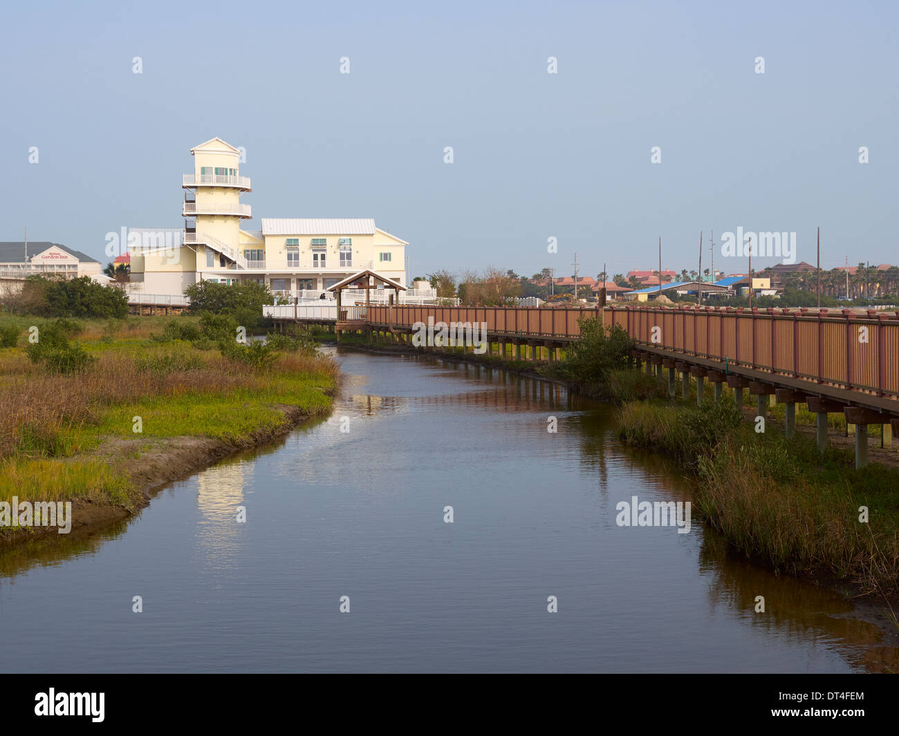 South Padre Island Birding und Naturzentrum, Texas Gulf Coast Stockfoto