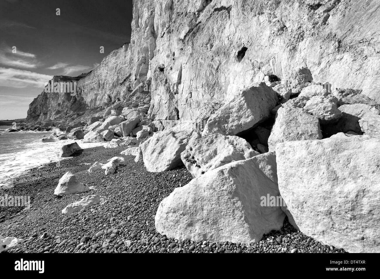 Kreidefelsen von Dover; Kent County; England; UK Stockfoto