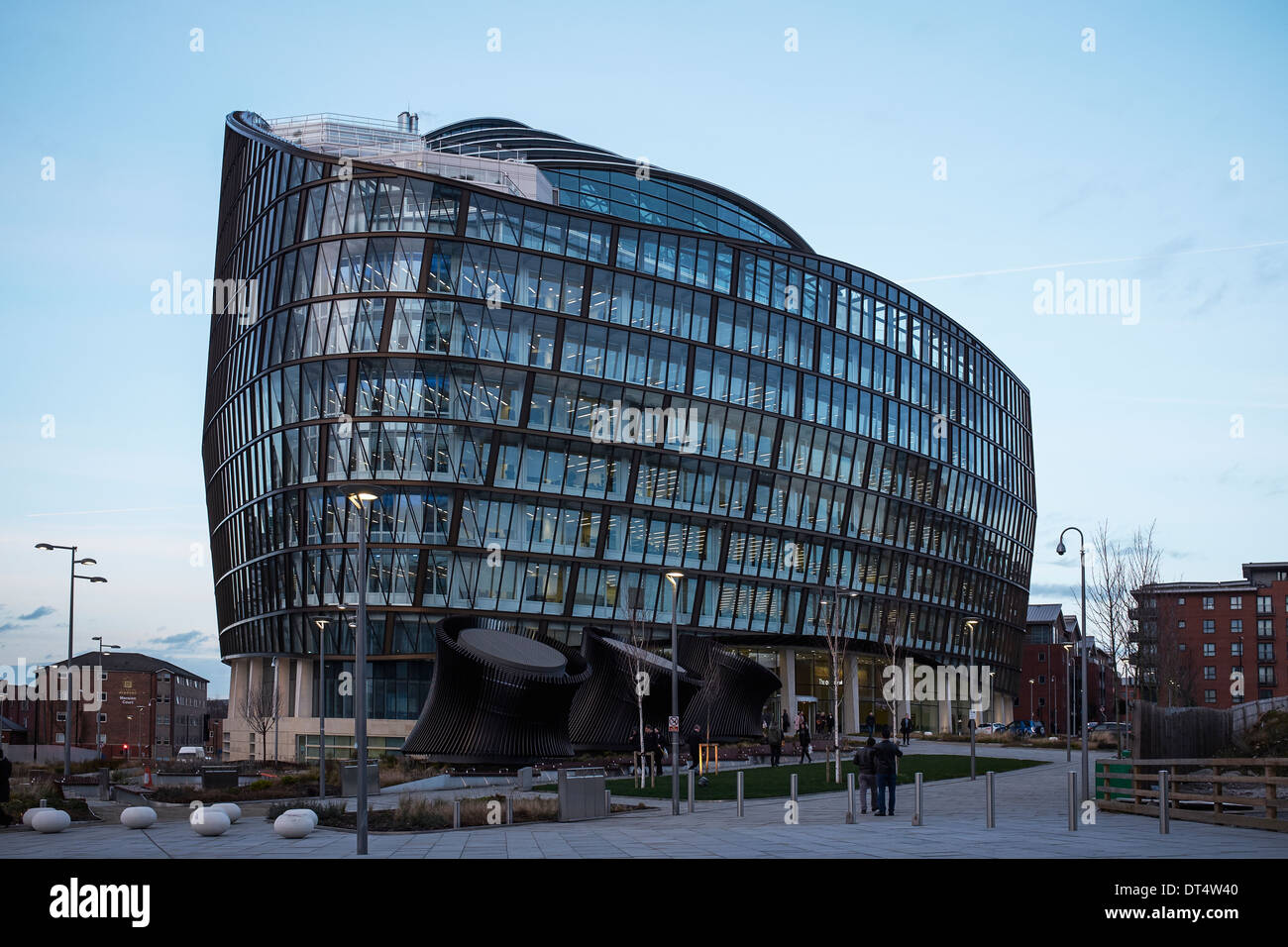 Die neuen Büros der Coop Versicherung an einer Angel Square Manchester Stockfoto