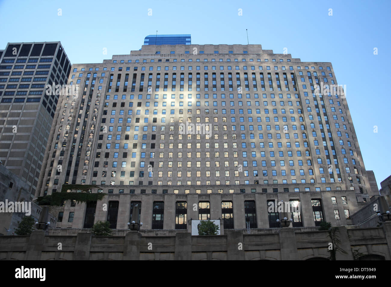 Merchandise Mart in Chicago, Illinois Stockfoto