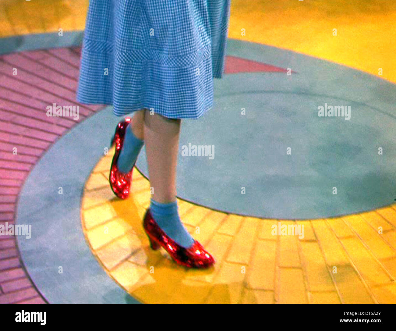 DOROTHYS RUBY SLIPPER DER ZAUBERER VON OZ (1939) Stockfoto