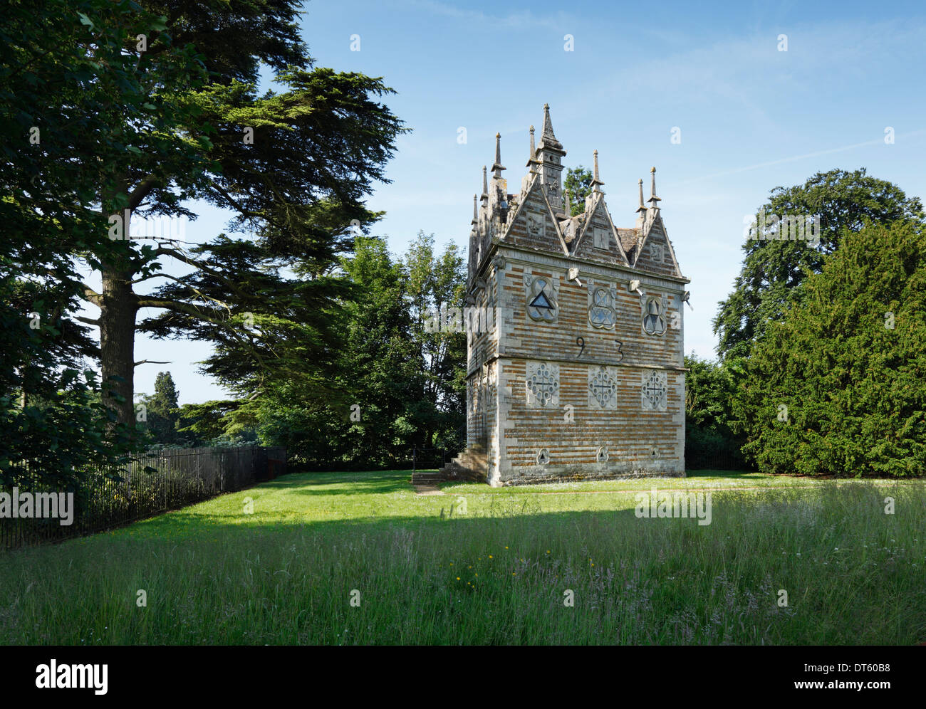 Rushton dreieckige Lodge. Northamptonshire. England. VEREINIGTES KÖNIGREICH. Stockfoto