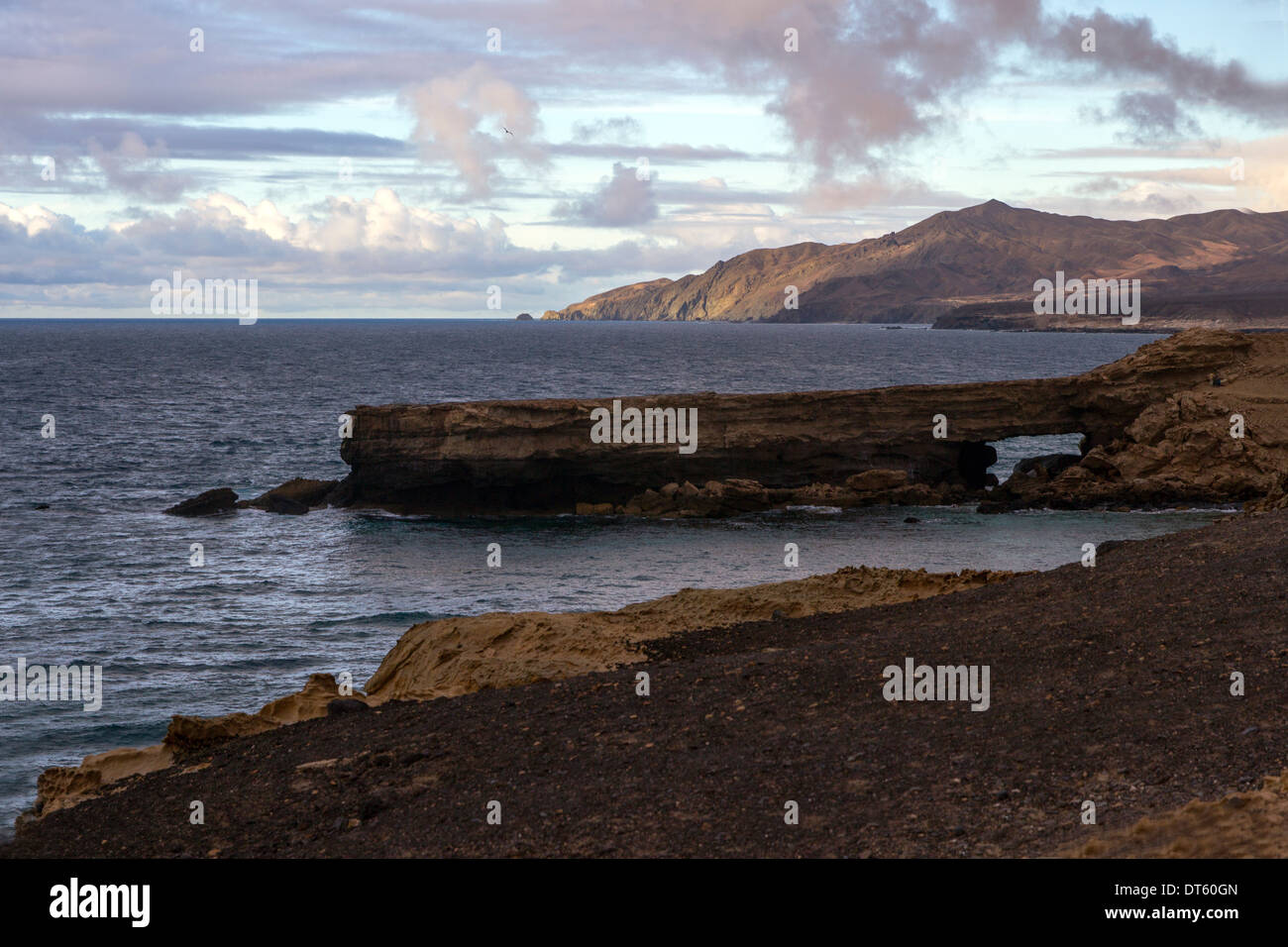 Küste von Fuerteventura Stockfoto