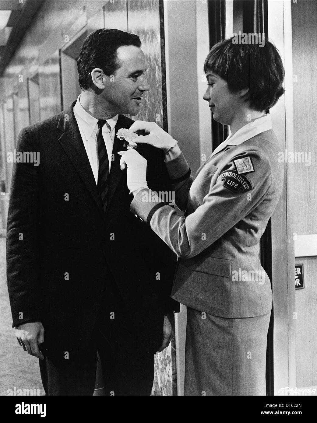 JACK LEMMON, SHIRLEY MACLAINE, DIE WOHNUNG, 1960 JACK LEMMON, SHIRLEY MACLAINE, DIE WOHNUNG, 1960