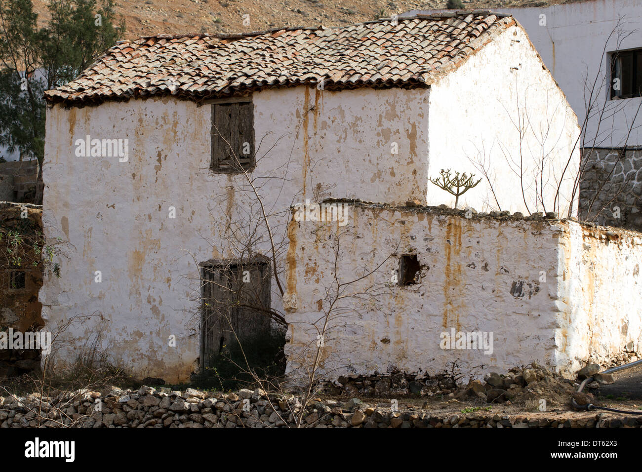 Altes Haus auf Fuerteventura, Stockfoto