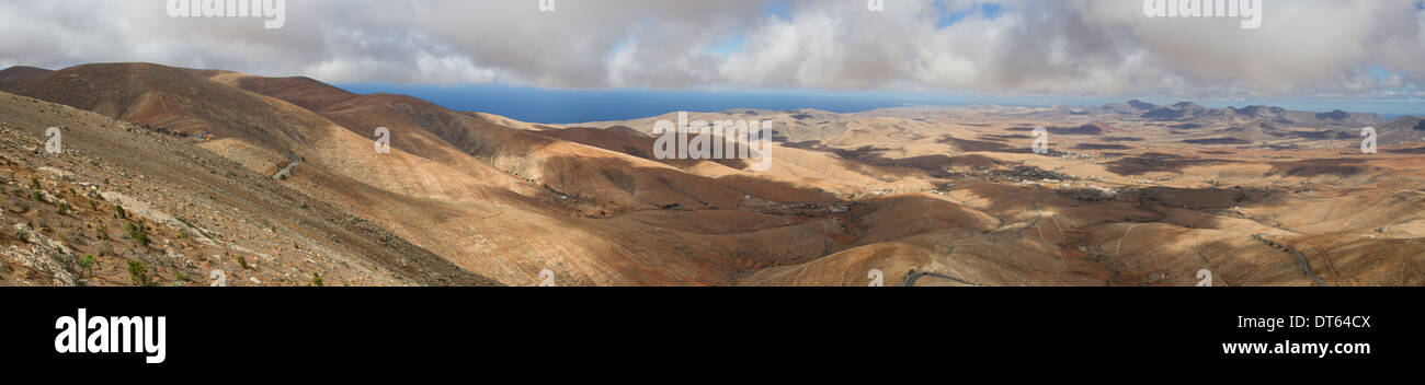 Panorama von Fuerteventura Stockfoto