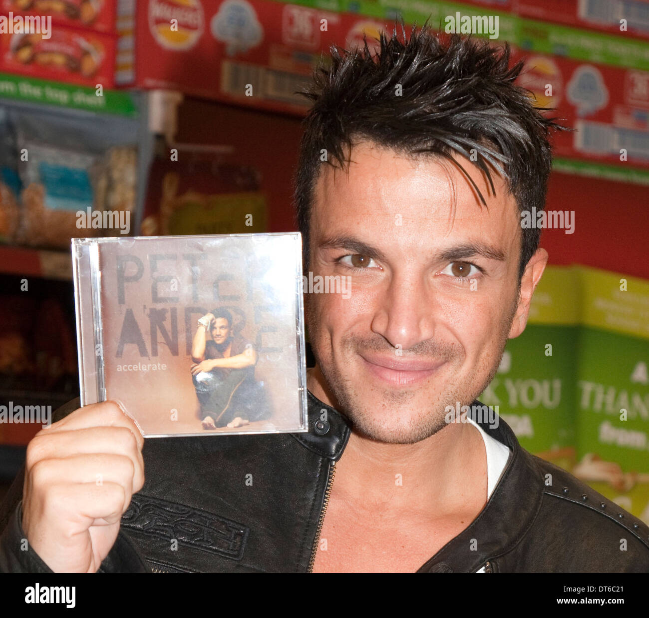 Peter Andre Sänger und TV-Persönlichkeit Stockfoto