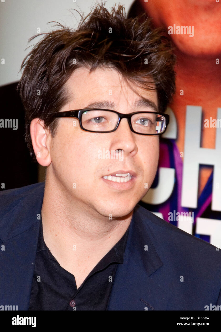 Michael McIntyre Komiker, Schauspieler, Moderator bei einer Veranstaltung im Asda Derby.Derbyshire Stockfoto