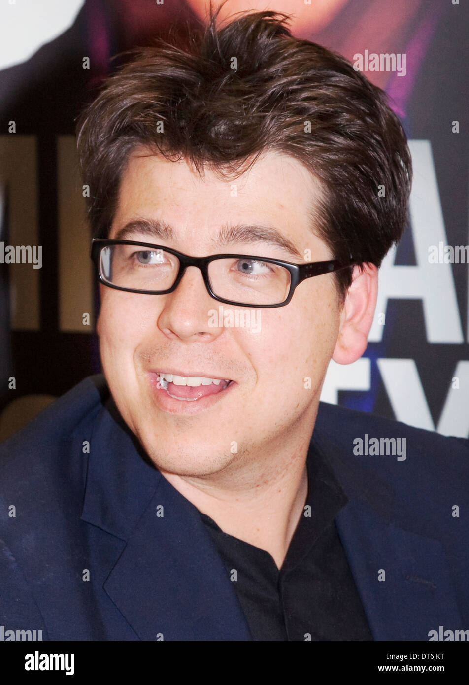 Michael McIntyre Komiker, Schauspieler, Moderator bei einer Veranstaltung im Asda Derby.Derbyshire Stockfoto