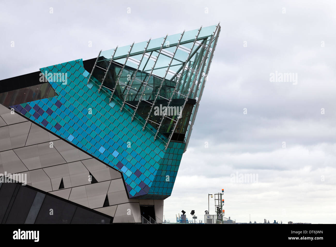 Die tiefen Award-Winning Aquarium Kingston upon Hull East Riding, Yorkshire, Großbritannien, England GB 2014 außen Außenaufnahme Stockfoto