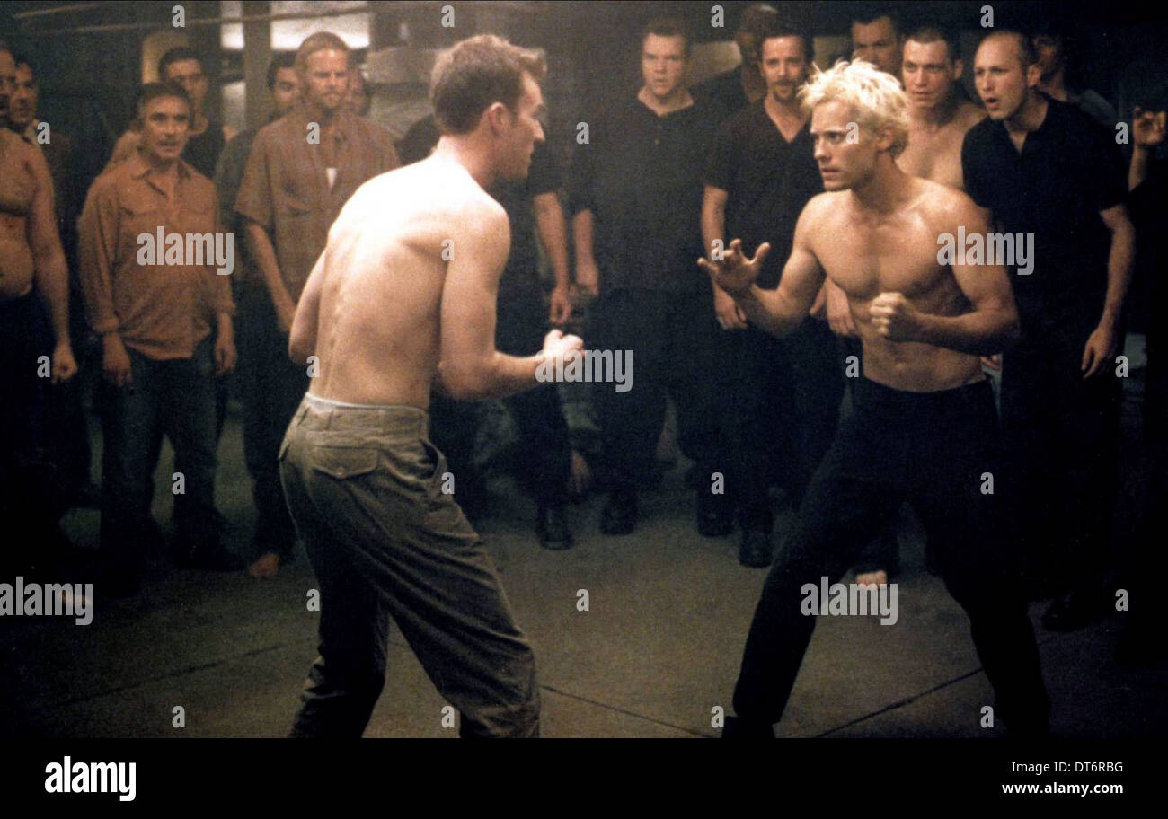 Edward Norton Jared Leto Fight Club 1999 Stockfotografie Alamy