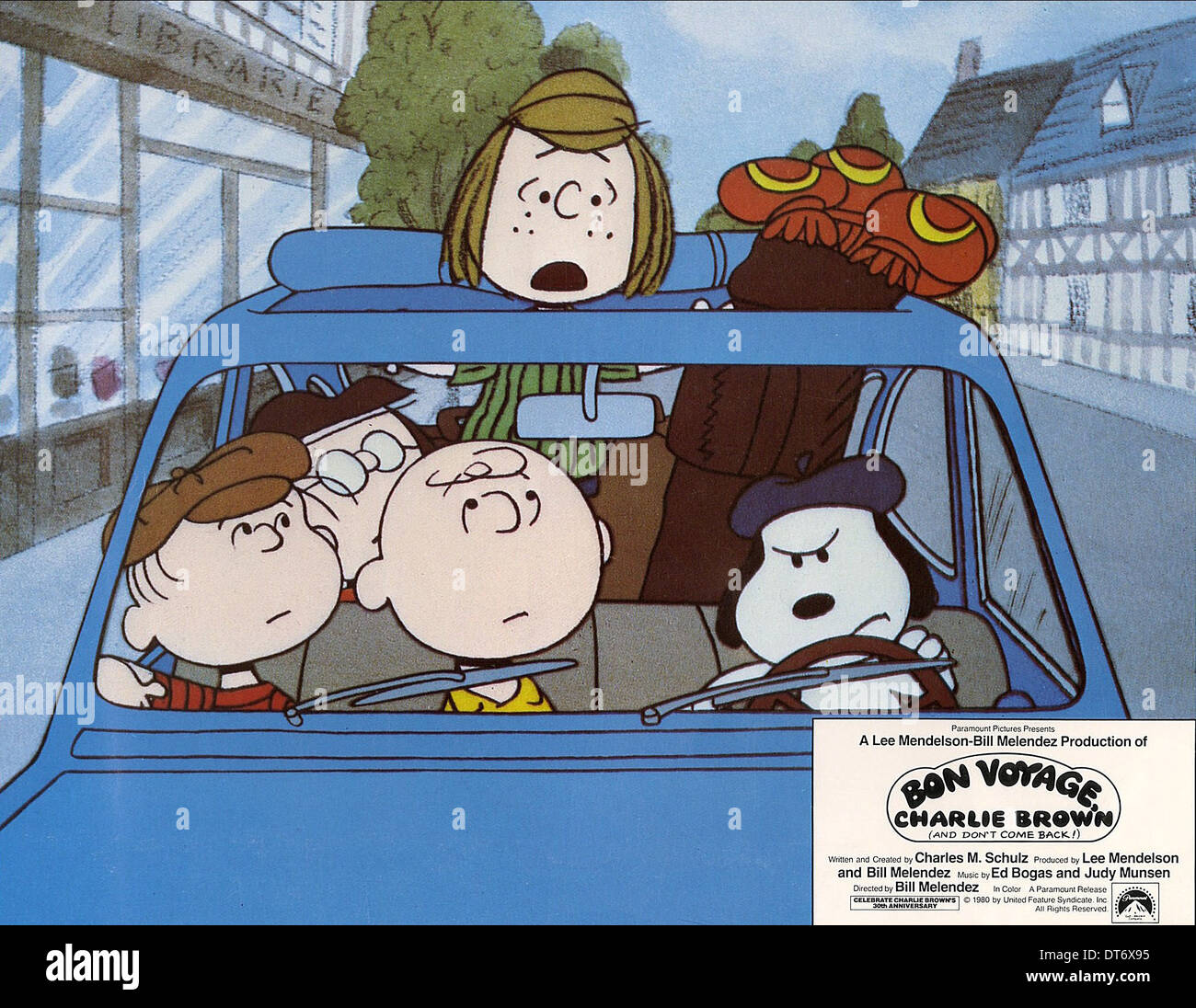 LINUS MARCIE PEPPERMINT PATTY CHARLIE BROWN & SNOOPY BON VOYAGE CHARLIE