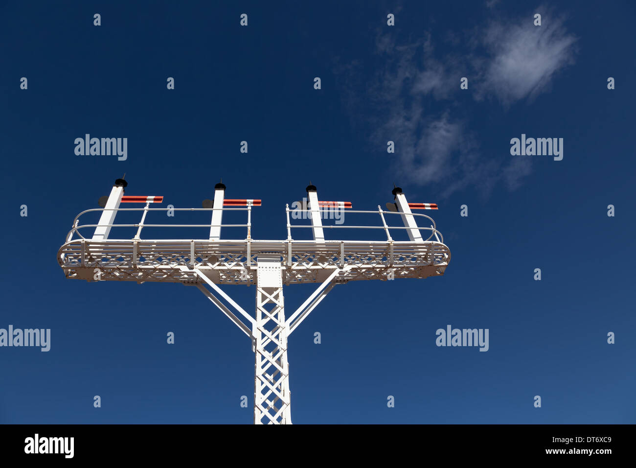 Eisenbahn-Signal Australien Stockfoto