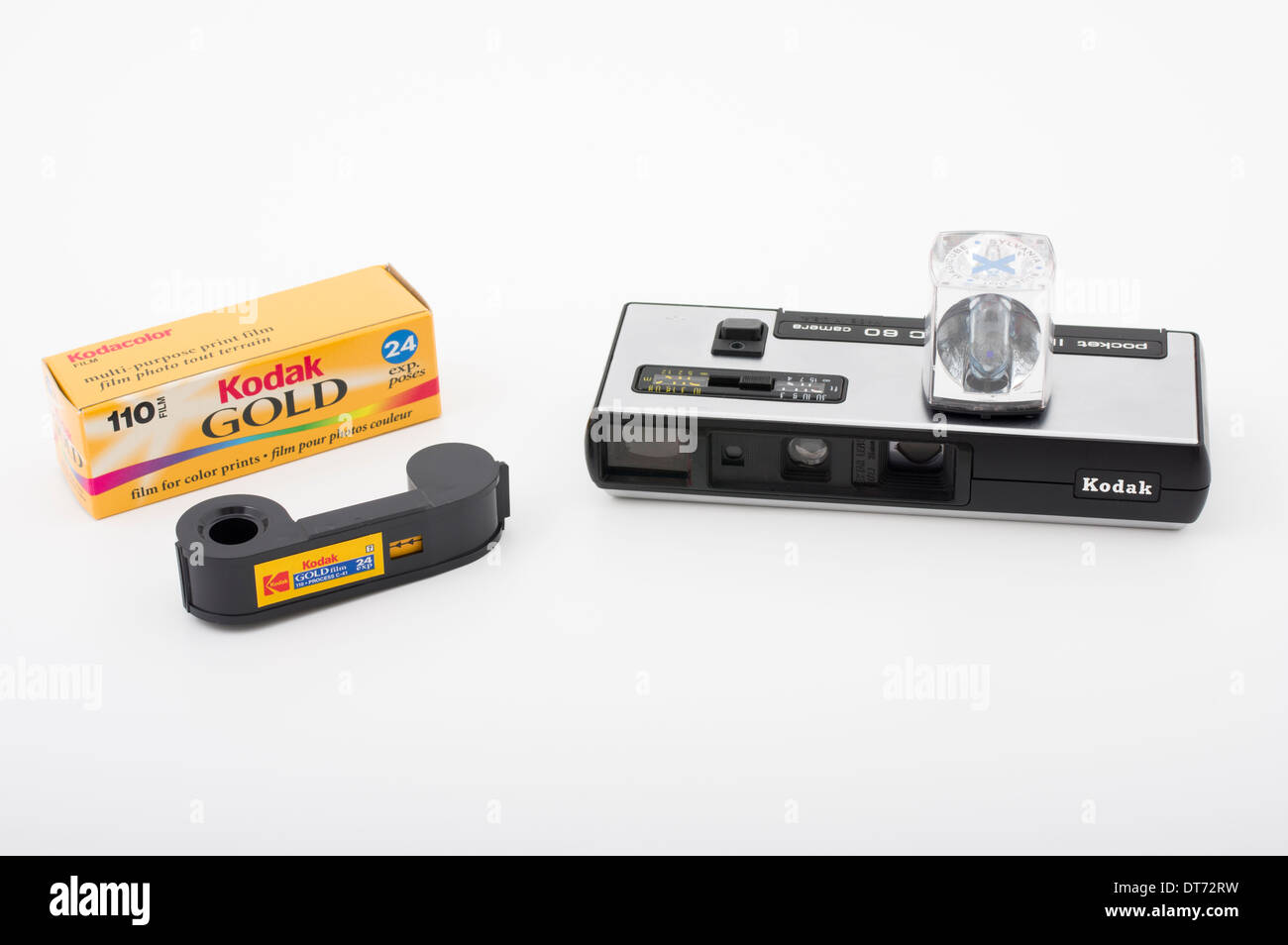 Kodak Instamatic 60 Filmkamera für 110 Format Film. Stockfoto