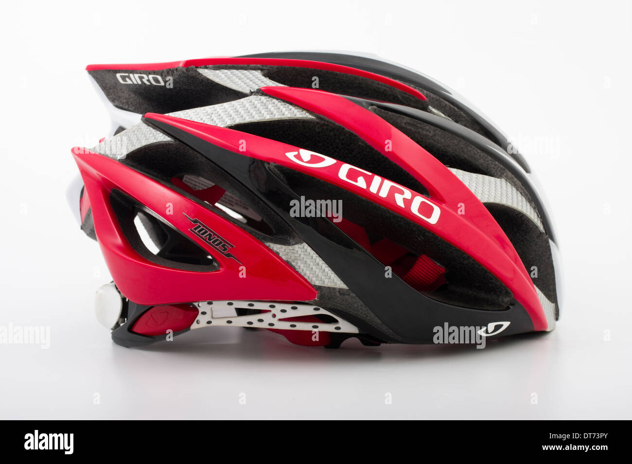 Giro Ionos leichte Strassenrennen Radsport / Triathlon-Helm Stockfoto