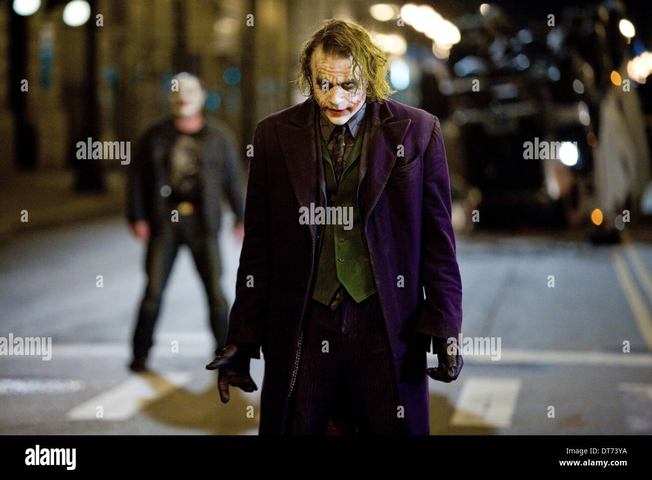 Heath Ledger Des Dunklen Ritters Batman 2008 Stockfotografie Alamy