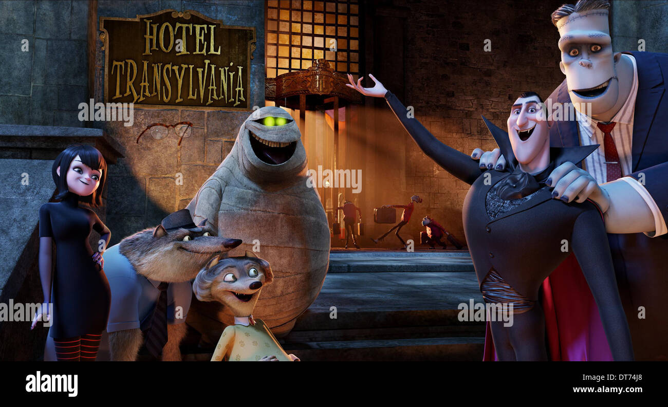 wallpapers Hotel Transylvania 4 Invisible Man https www alamy de mavis man wayne wanda mama dracula frank hotel transylvania 2012 image66540160 html