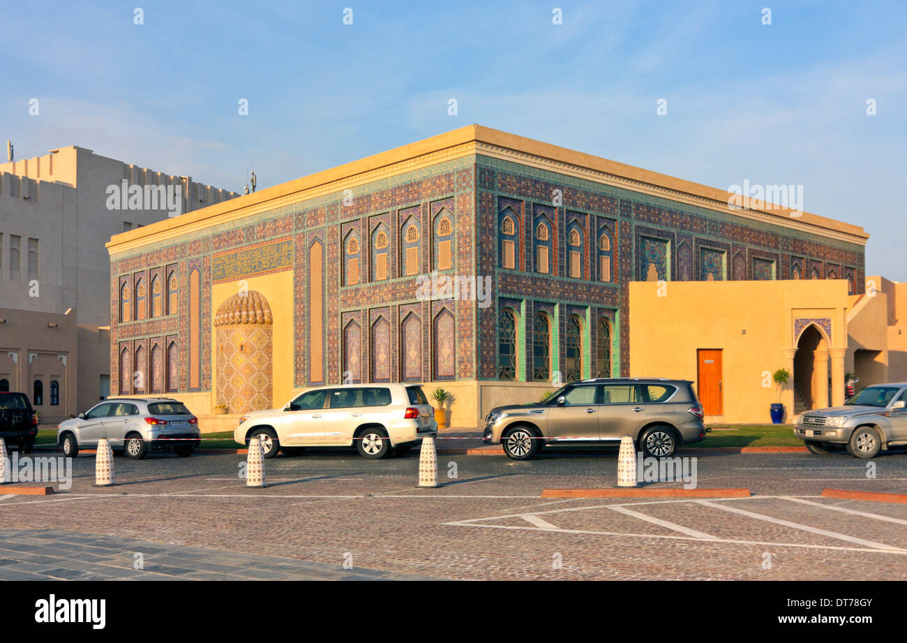 Die Moschee in Katara Cultural Village, Doha, Katar Stockfoto