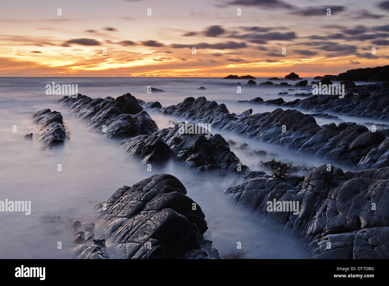 Hartland Quay, Devon, UK Stockfoto