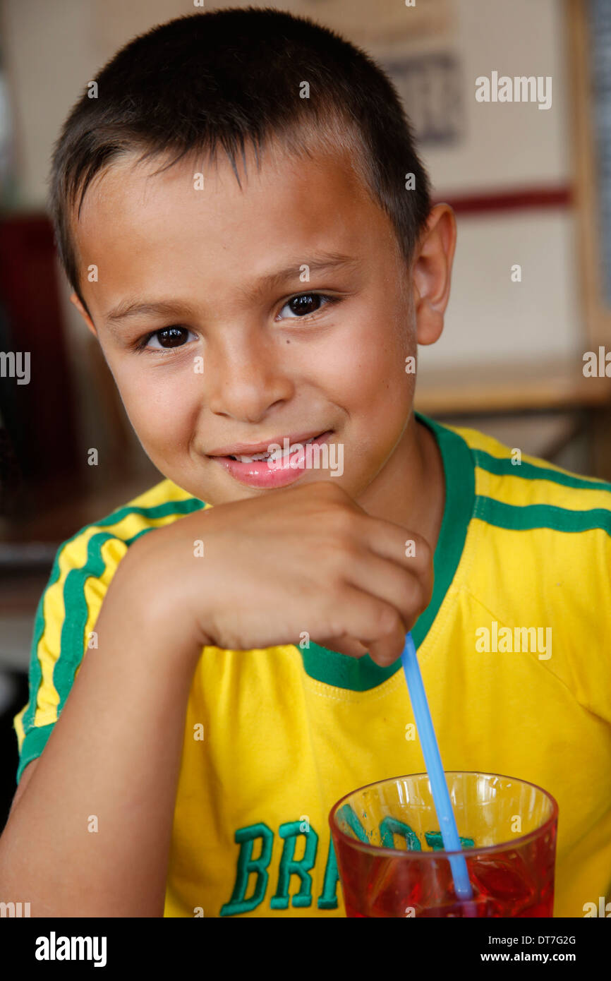 7-Year-Old boy Stockfoto