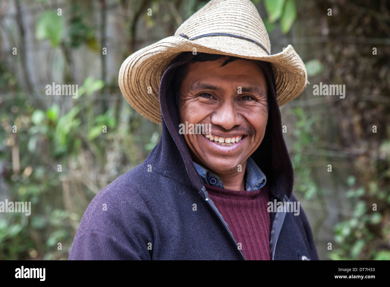 Porträt des guatemaltekischen Bauer Stockfoto