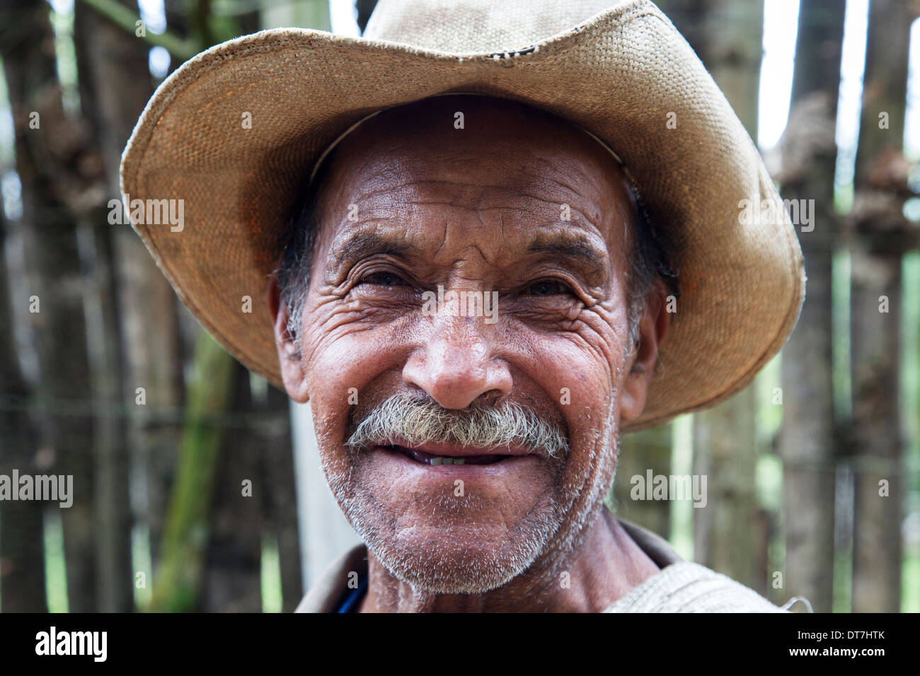 Porträt des guatemaltekischen Bauer Stockfoto